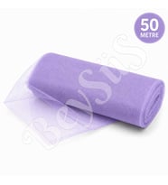 Süsleme Tülü Lila Kristal Tül 50 m