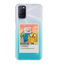Oppo A52/A72/A92 Uyumlu Adventure Time Tasarımlı Şeffaf Telefon Kılıfı