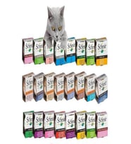 Schesir  Karışık Kedi Konserve Maması (24 Adet) 