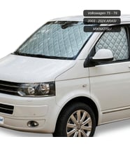 Motokaravan Ön ve Yan Camlar için Isı Yalıtım Güneşlik Volkswagen T5-T6