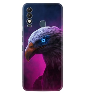 Spark 8T Kılıf Silikon Desen Özel Seri Kartal 1622
