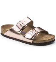 Birkenstock  Arizona BS Metalic Copper 0952093 Soft Footbed Kadın Terlik