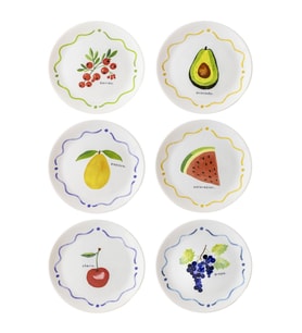The Mia Furutta Pasta Tabağı 6lı Set 19 cm FTT0001