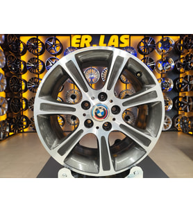 4 Adet BMW ORIJINAL 7.5*17 5*120 ET37 72.6 GUN MACK JANT REVİZE EDİLMİŞ (Takım)