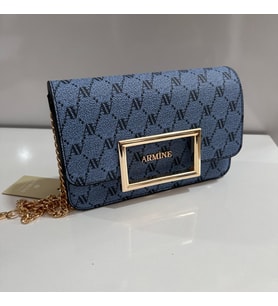 Armine Bayan Çanta Noktalı Mavi AR3805