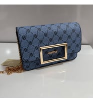 Armine Bayan Çanta Noktalı Mavi AR3805