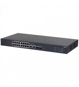 DAHUA CS4220-16GT-135 16 PORT 16XGE-2XGE-2XGE/SFP YÖNETİLEBİLİR GİGABİT 135W POE SWİTCH