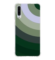 Samsung Galaxy A50  Köşe Korumalı Antişok Kapak Renk Cümbüşü Tasarımlı  Silikon Kılıf (Şeffaf)