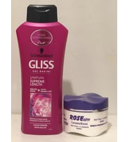Gliss Supreme Lenght 525Ml Şampuan Alana Rose City 275Ml Aloe Vera Lavanta krem hediye 