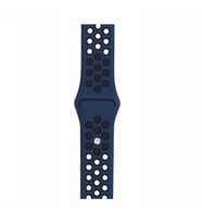 Watch Mavi-Siyah Nike Kordon 42-44 mm Esnek Silikon Delikli Şık Tasarım