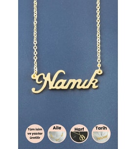 Namık İsimli Kolye