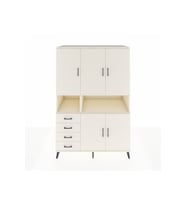 Kronos Dolap 7 Raflı 4 Çekmeceli 5 Kapaklı 132x59x195 Aytaşı-Aytaşı/Aytaşı