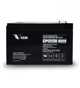 VISION CP12120 12v 9amper Kuru Tip Akü TSE Belgeli