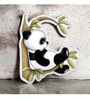 Panda Yastık 3 Boyutlu