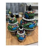 Üçlü Şah Küp Vazo Seti