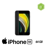 İphone SE 2020 64Gb Touch İD Yok Siyah ( Outlet-yenilenmiş/ikinciel) (Ekru-Siyah)