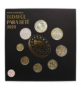 AgaKulche Darphane 2023 Tedavül Para Seti (Gümüş)