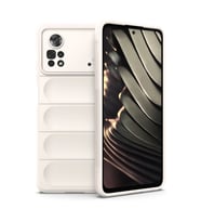 Xiaomi Poco X4 Pro 5g Kılıf Optimum Silikon - Krem