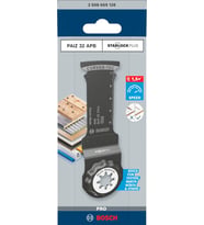 Bosch 1X Pro Paiz 32 Apb Daldırmalı Kesim Testere Bıçağı (Çivili Ahşap, Metal Sandviç, Genişlik 32 M (Standart)