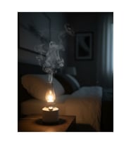 280 ml Retro Tasarım LED Işıklı USB Nemlendirici Aroma Difüzör