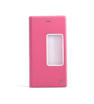 Huawei P9 Kılıf Dolce Kapaklı Kılıf (Pembe)