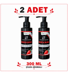 Çilek Aromalı Kayganlaştırıcı Jel 2 Adet 300 ml – Lubricant Gel Krem