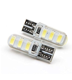 Sinyal Ampul Dipsiz 12V Çakar Modlu LED Beyaz Işık 2 Adet
