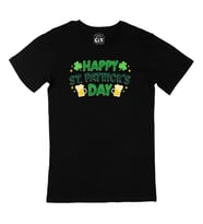 Happy St Patricks Day Siyah Tişört