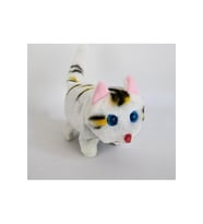 Oyuncak Pilli Yürüyen Sesli Kedi 18 cm