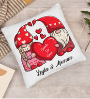 BK Gift Kişiye Özel Sevgililer Temalı Beyaz Yastık, Sevgililer Günü Hediyesi, Sevgiliye Hediye, Ev Hediyesi-2