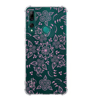 Huawei Y9 Prime 2019  Köşe Korumalı Antişok Kapak Nostalji Desen Tasarımlı Şeffaf  Kılıf