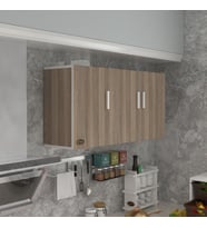 Kenzlife hazır mutfak canna22 crd 060*120*22 mutfak banyo dolabı kapaklı raflı (Karışık)