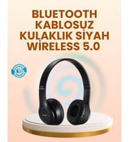 Ayarlanabilir Baş Bandı ve Yumuşak Kulak Yastıklı Bluetooth Kulaklık