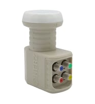Herz Hr-905 Digital Quattro Santral Tipi Ku-Band Lnb - Altın Uçlu 0.1Db