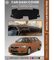 TOYOTA AVENSİS T250 (2003-2008) EKRANLI Torpido Örtüsü Ön Göğüs Halı Torpido Koruma Tam Uyum