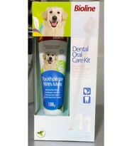 Bioline Dental Oral Care Kit Köpek Ağız Ve Diş Bakım Seti Nane Aromalı
