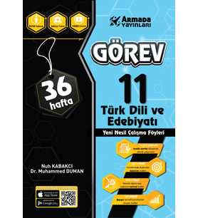 Armada Yayınları Görev 11. Sınıf Türk Dili ve Edebiyatı Yeni Nesil Çalışma Föyleri
