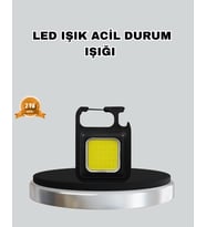 Usb Şarjlı 800 Lümen Led Fener – Mini Boy, 3 Işık Modlu, Anahtarlık Tipi El Feneri