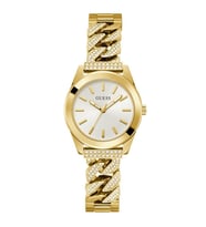GUESS GUGW0546L2 ALTIN KAPLAMA TAŞLI KADIN KOL SAATİ