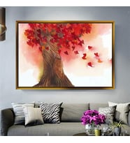 Altın Çerçeveli dekoratif tablo l1093 (Gold)