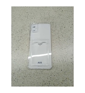 Samsung A05 şeffaf Kartlıklı Kılıf