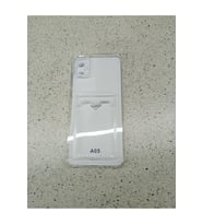 Samsung A05 şeffaf Kartlıklı Kılıf