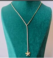 Yonca  y kolye (Rose Gold Altın)