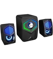 Lexroo RMS-175BT 2+1 5W*2 Bluetooth+USB-TF-FM Rainbow Aydınlatmalı Gaming Speaker Hoparlör