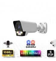 5 Megapiksel SONY Lens Sesli 9 Warm Led Gece Renkli gösteren Güvenlik Kamerası BS 5909WS