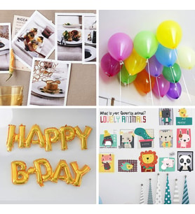 Lunaev Sticker Damla Model Çift Taraflı Yapışkan Balon Yapıştırıcısı