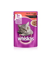 Whiskas Pouch Sığır Etli Kedi Konservesi 85 Gr