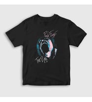 Presmono Unisex Çocuk Siyah The Wall V2 Pink Floyd T-Shirt 355222tt