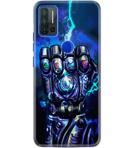 Reeder P13 Blue Max Pro Kılıf Silikon Desen Thunder Play 1760