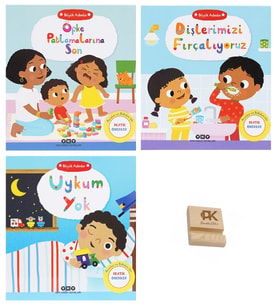 Yapı Kredi Büyük Adımlar Öfke Patlamalarına Son Dişlerimizi Fırçalıyoruz ve Uykum Yok 3lü Set